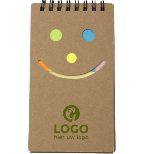 Notebook with smiley - Image 1